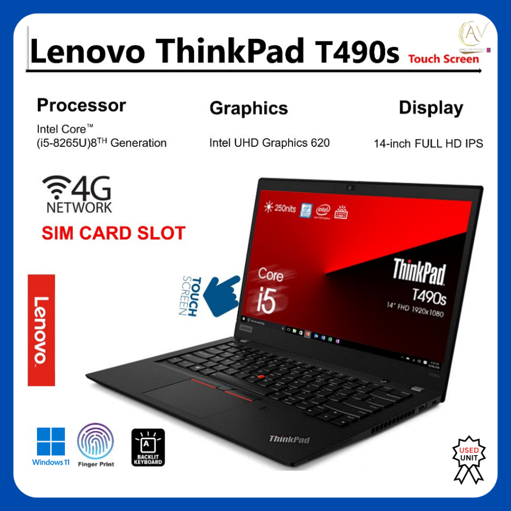 thumbnail image 2 of R140NWF5 LCD Touch Screen For Lenovo Thinkpad T490s T495s - 40 Pin FHD Display Replacement 2 of 13