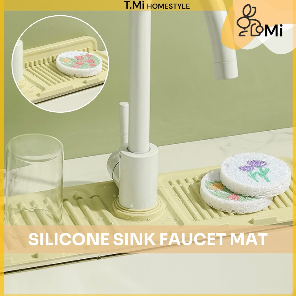TMi Kitchen Washbasin Multifunctional Countertop Narrow Side Silicone ...