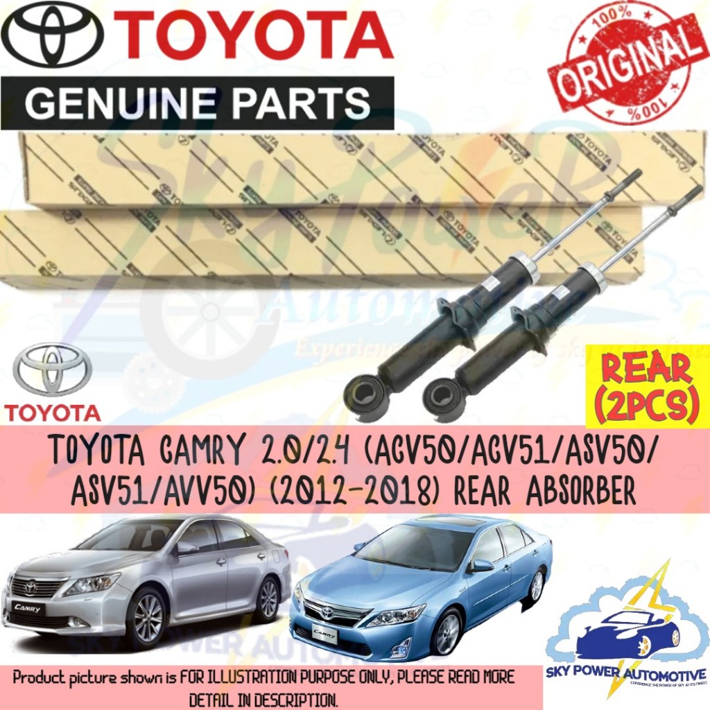 TOYOTA CAMRY ACV50 ACV51 ASV50 ASV51 AVV50 100% ORIGINAL GENUINE SHOCK ...