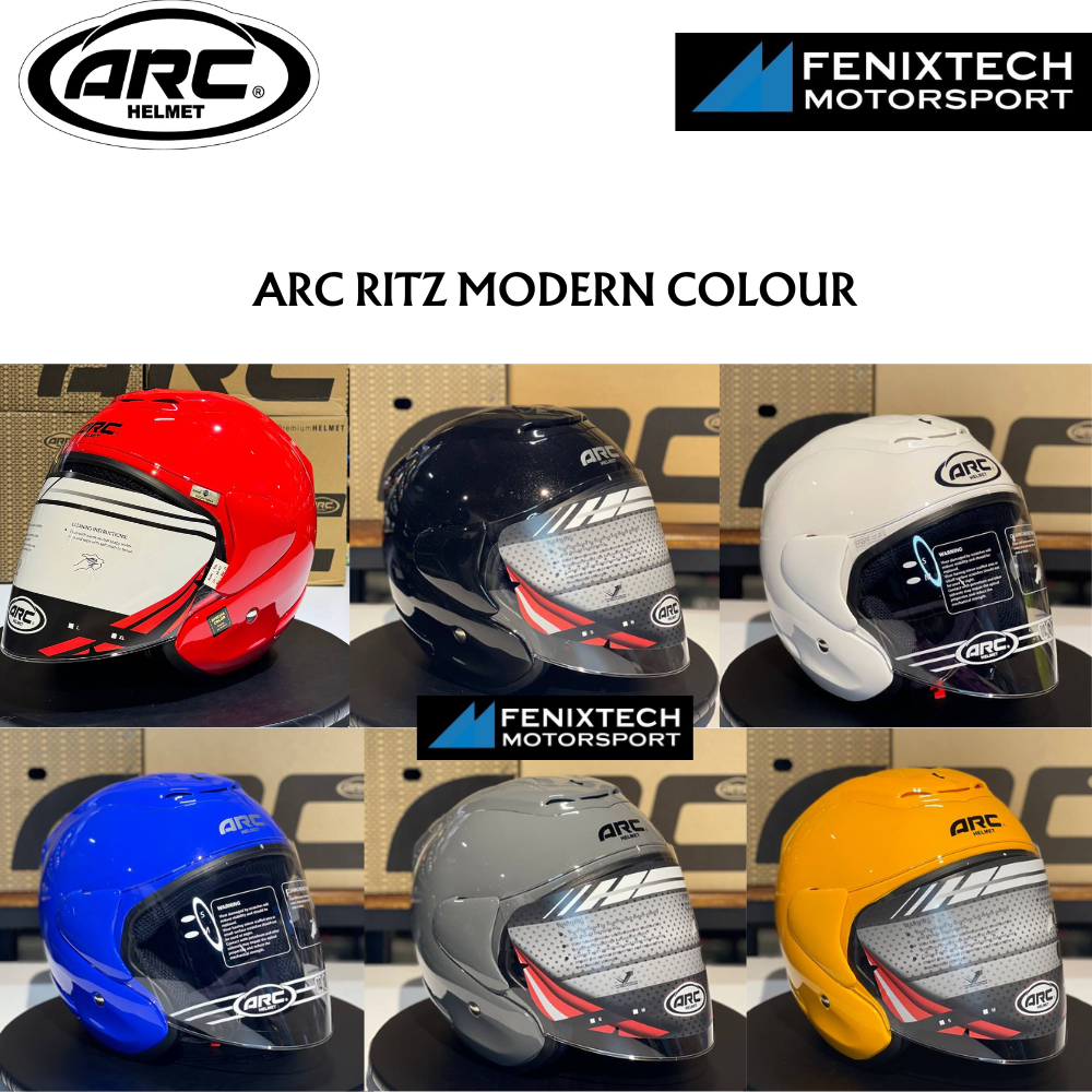 ARC Helmet Ritz Special Colour | Topi Keledar ARC RITZ Special Colour ...
