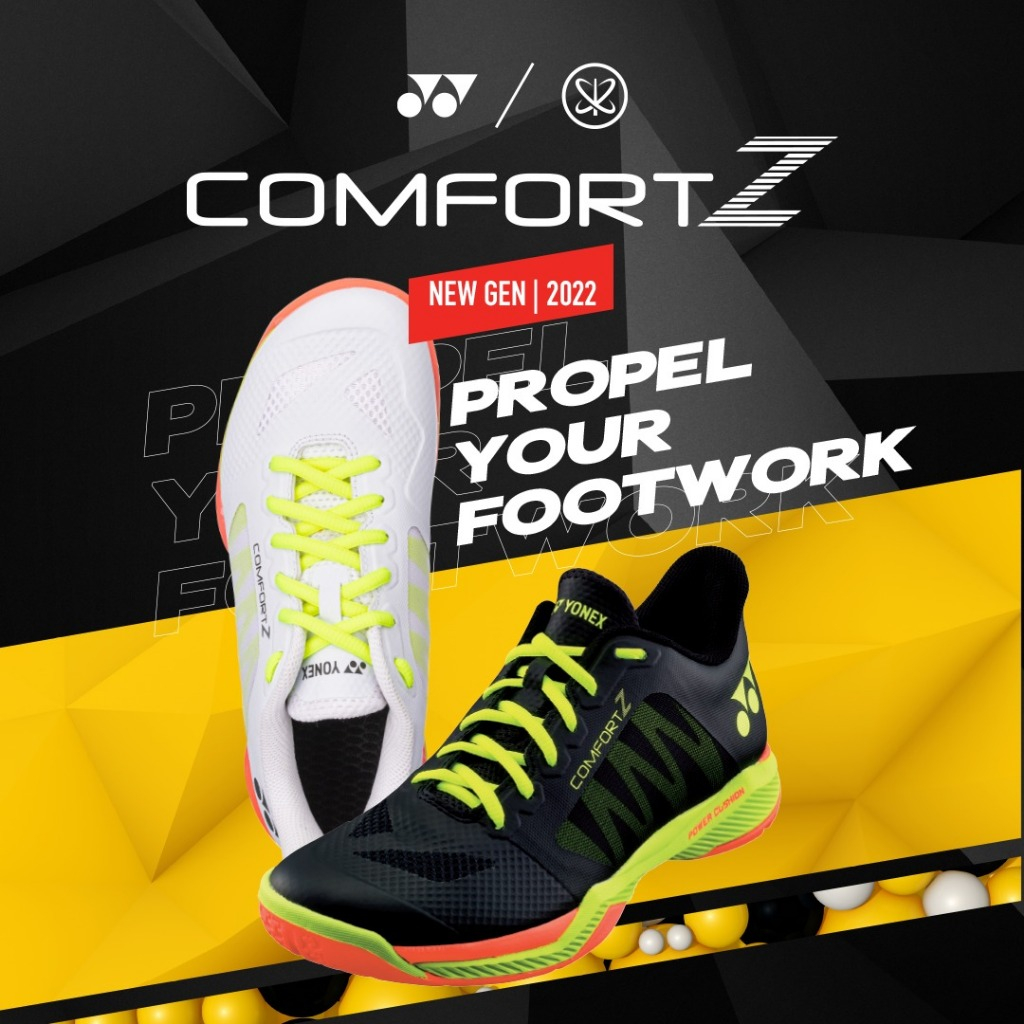YONEX Comfort Z Men Black Most Comfortable Badminton Shoes