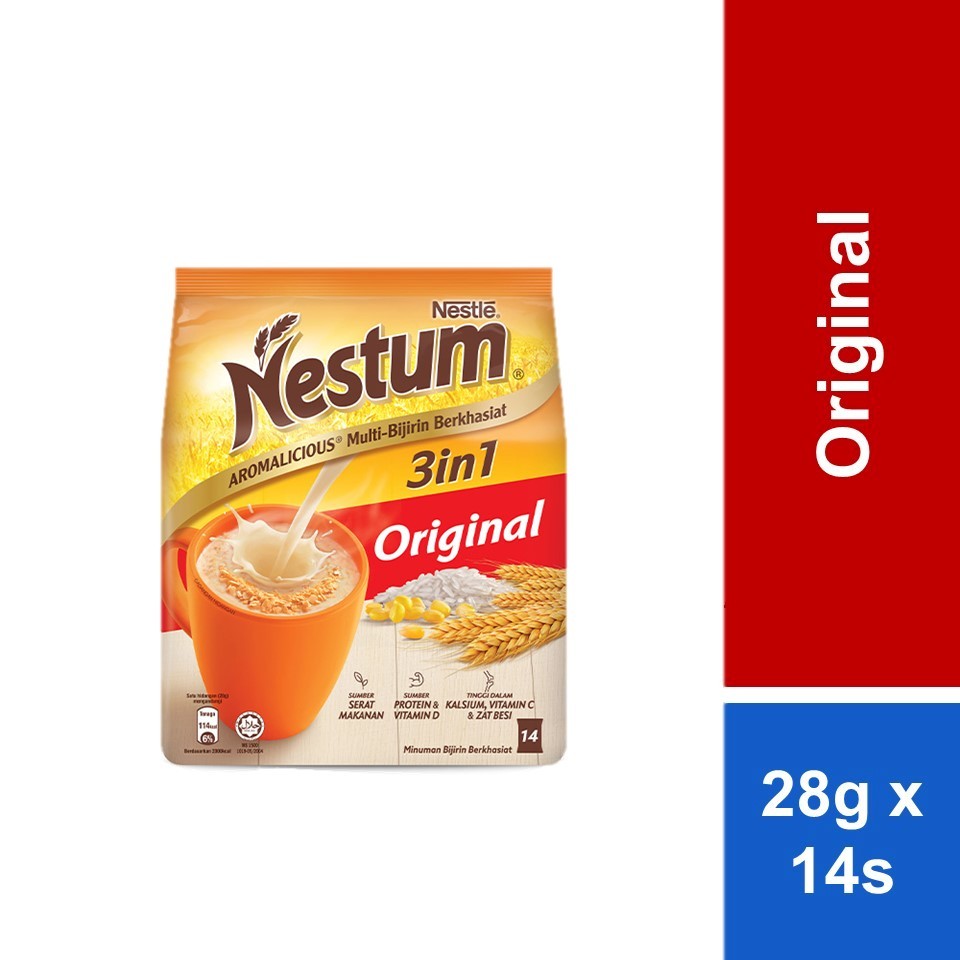 Nestle Nestum Grains And More 3 In 1 Original 28g X 14s Shopee Malaysia