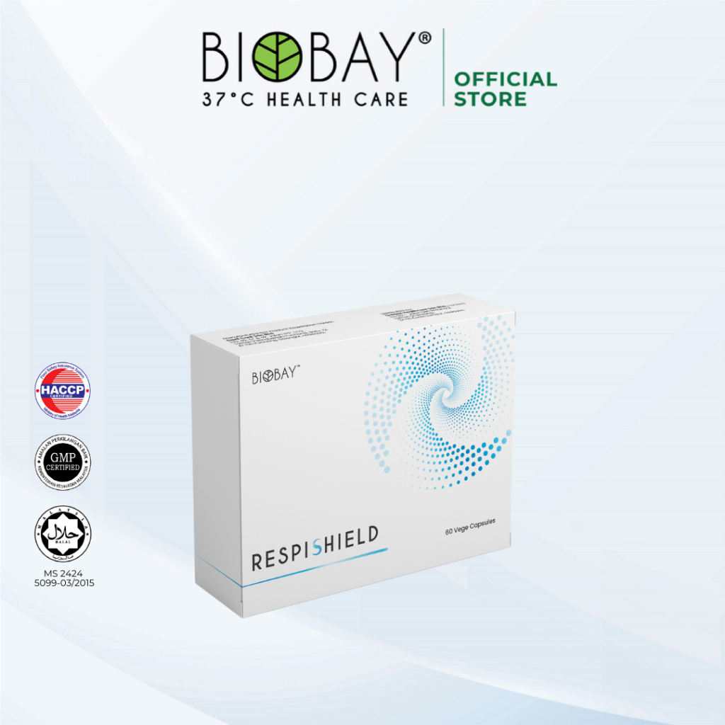 BIOBAY Respishield (60's x 360mg) Tiger Milk Mushroom 虎乳芝 Lung
