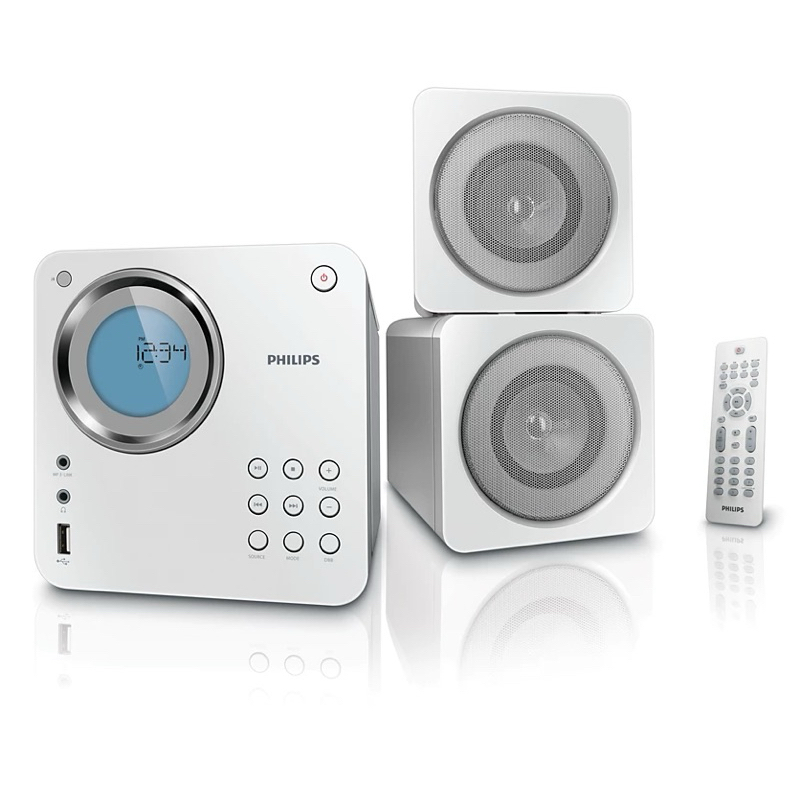 PHILIPS CUBE MICRO SOUND SYSTEM MCM103/98 (Beloved Used) For Home