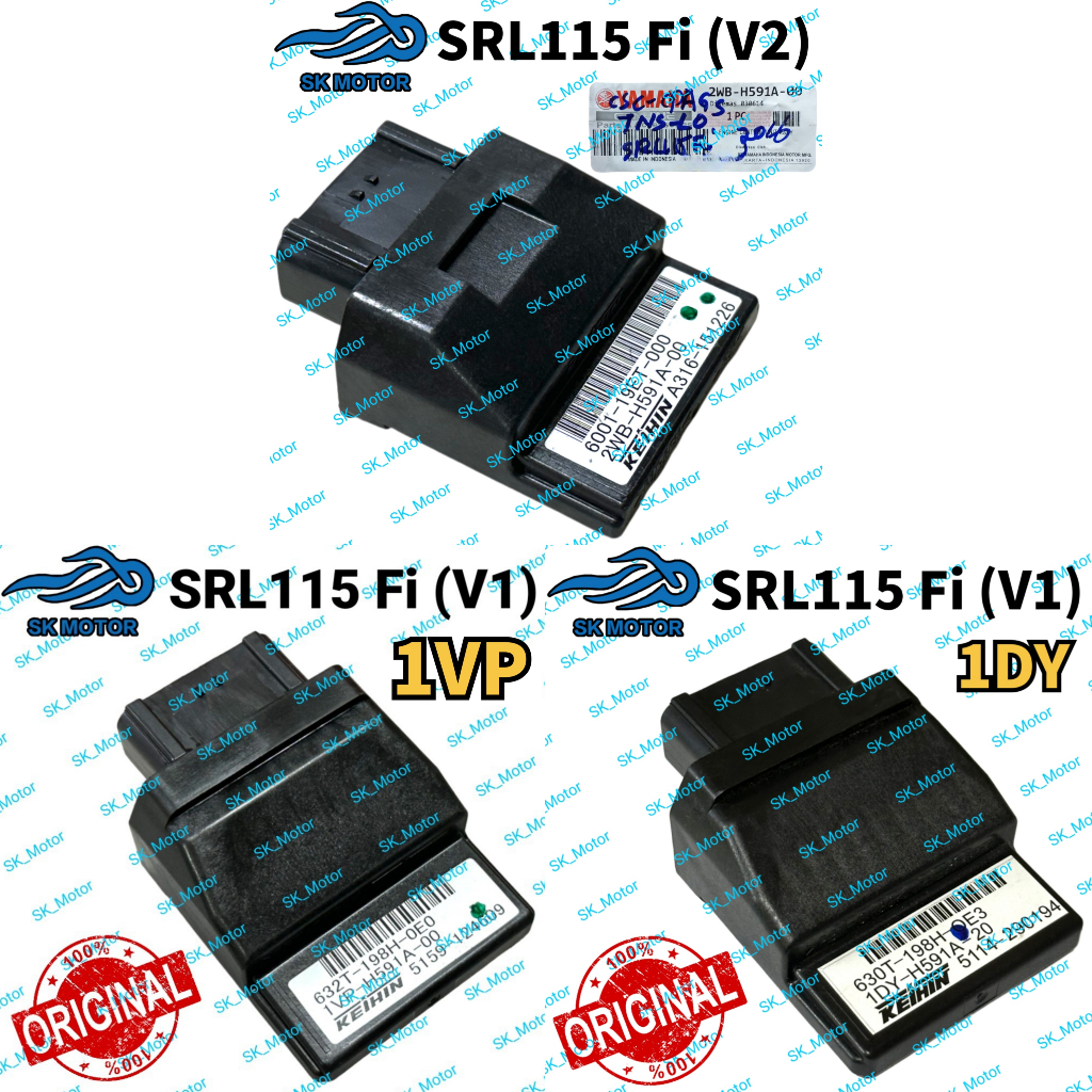 Yamaha LAGENDA SRL 115 Fi V1 V2 Original ECU Engine Control Unit ...