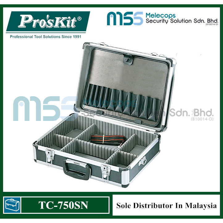 Pro'skit TC-750SN Aluminium Frame Tool Case With 1 Pallets | Shopee ...