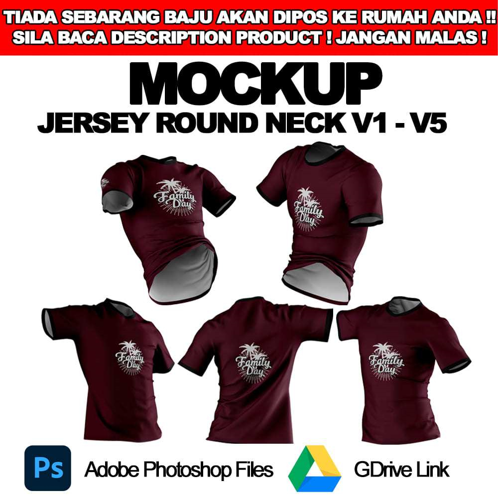 How to Create Realistic O‑Neck Jersey Mockups in Photoshop