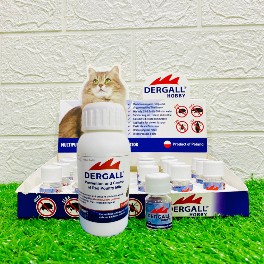 DERGALL HOBBY MULTIPURPOSE ECTOPARASITE WATER REFILL (100ML) | Shopee ...