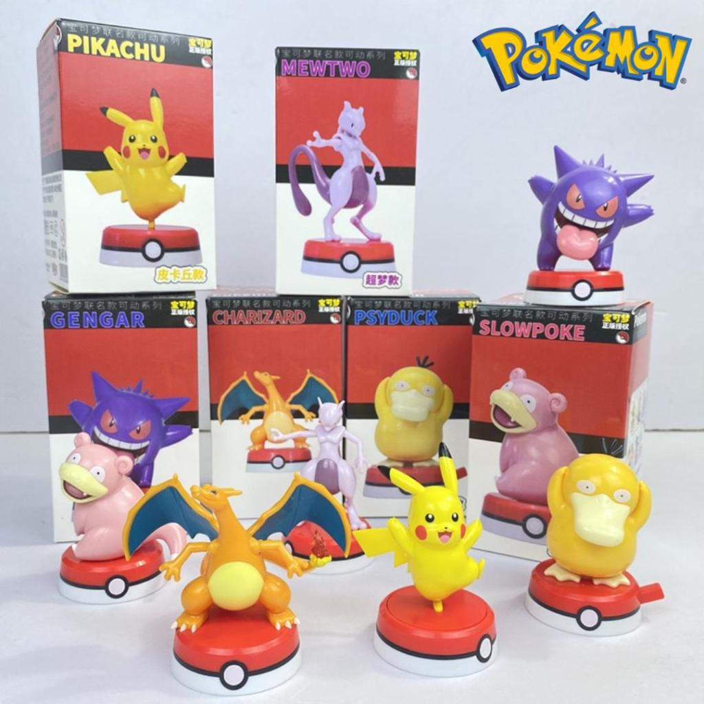 Pokemon Moveable Pikachu Gengar Psyduck Charizard Mewtwo Slowpoke Mini ...