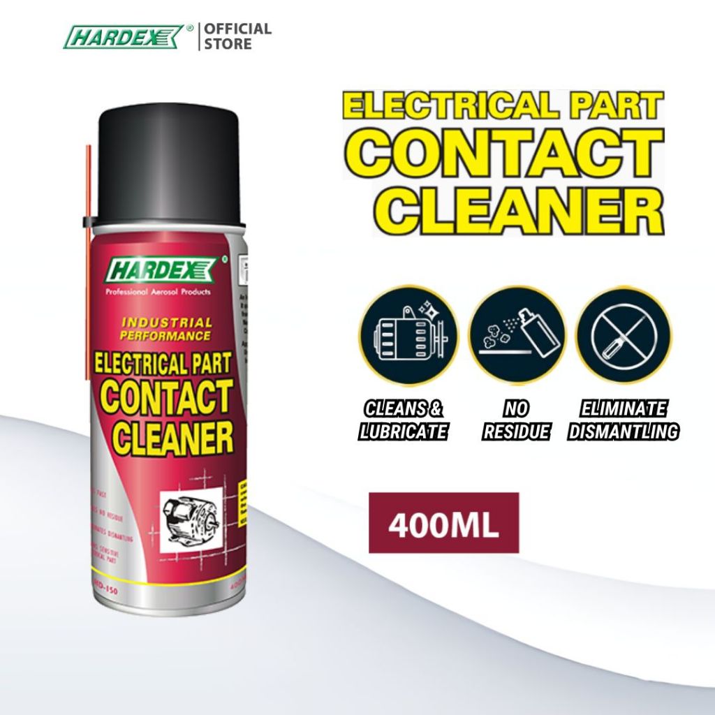 Hardex Industrial Performance Electrical Part Contact Cleaner (400ml ...