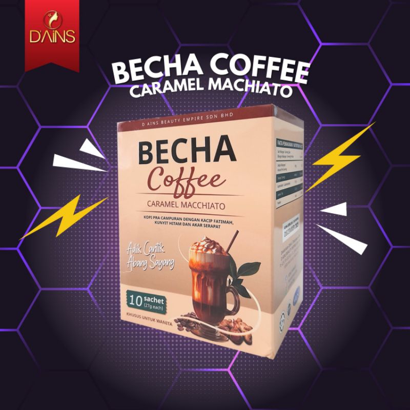 BECHA COFFEE SET COMBO 4 BOX ORIGINAL HQ | Shopee Malaysia