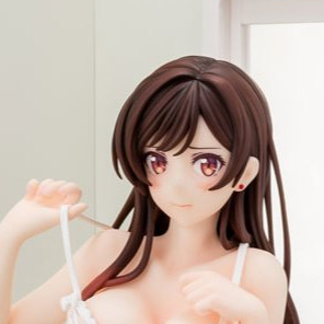 Rent a Girlfriend Completed Figure - Mizuhara Chizuru See-through Lingerie Figure Angel White Ver. 1/6