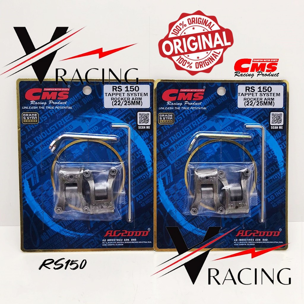CMS Racing Tappet System ( Rocker Arm )Adjustable RS150 22/25MM ...