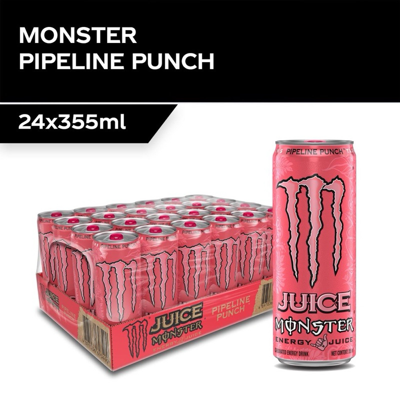 Monster Energy Pipeline 355ML x 24 | Shopee Malaysia