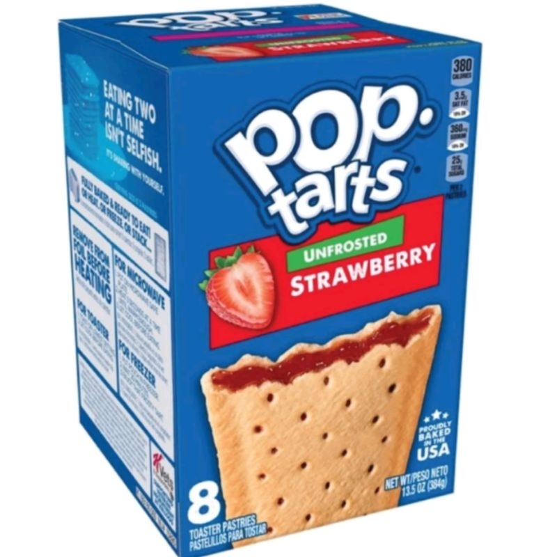 Kelloggs Poptarts Strawberry 384g | Shopee Malaysia
