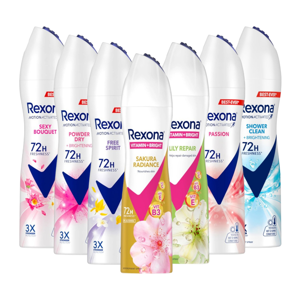 Rexona Women 72H Deodorants Spray 135ml - 7 Variants | Shopee Malaysia