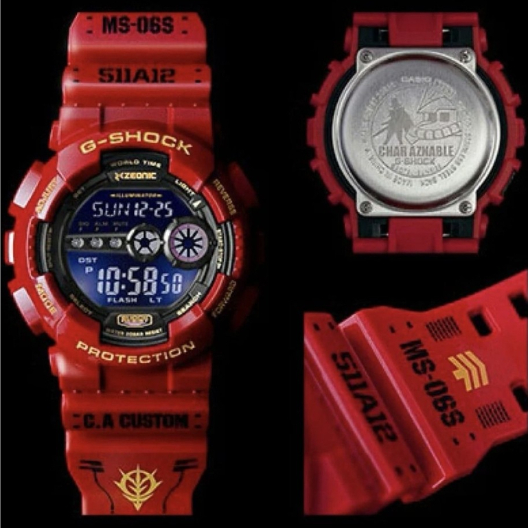 GD100 GD-100 GUNDAM RED 35TH ANNIVERSARY CHAR AZNABLE (copy original 1. ...