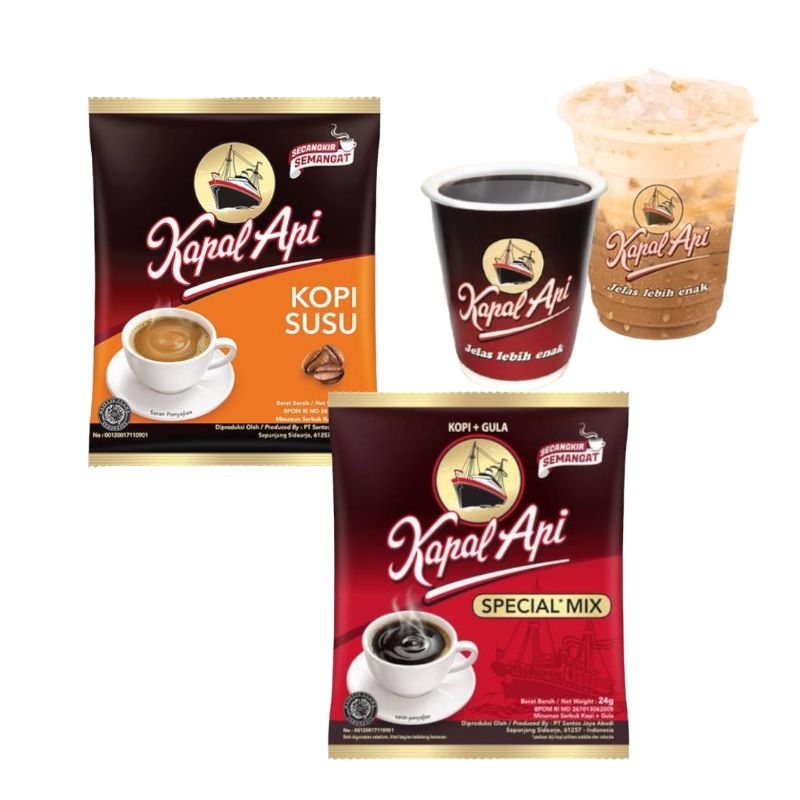 Kapal Api Special Mix & Kopi Susu Kapal Api Sachet | Shopee Malaysia