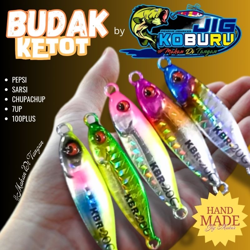 KOBURU - Model KETOT Fishing Jig Handmade 5g 7g 10g 15g 20g | Shopee ...