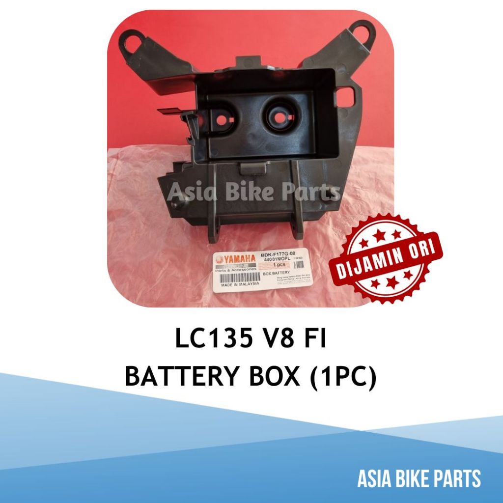 Yamaha Original LC135 V8 FI Battery Box / Kotak Bateri - BDK-F177G-00 ...