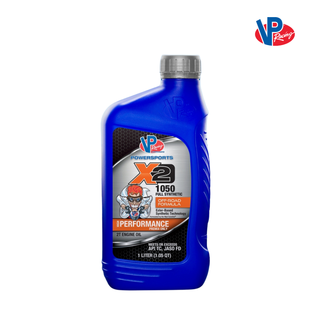 VP Racing X2-1050 2T Full Synthetic Off-Road Formula Engine Oil (1Liter ...
