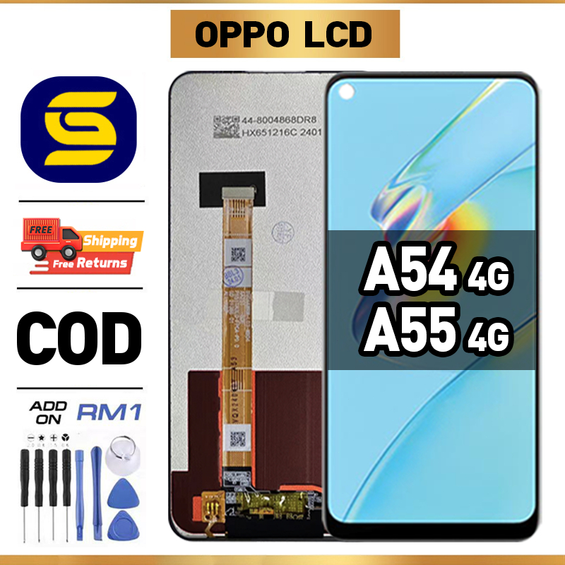 LCD OPPO A54 4G/ A55 4G Compatible For Glass Original Touch Screen