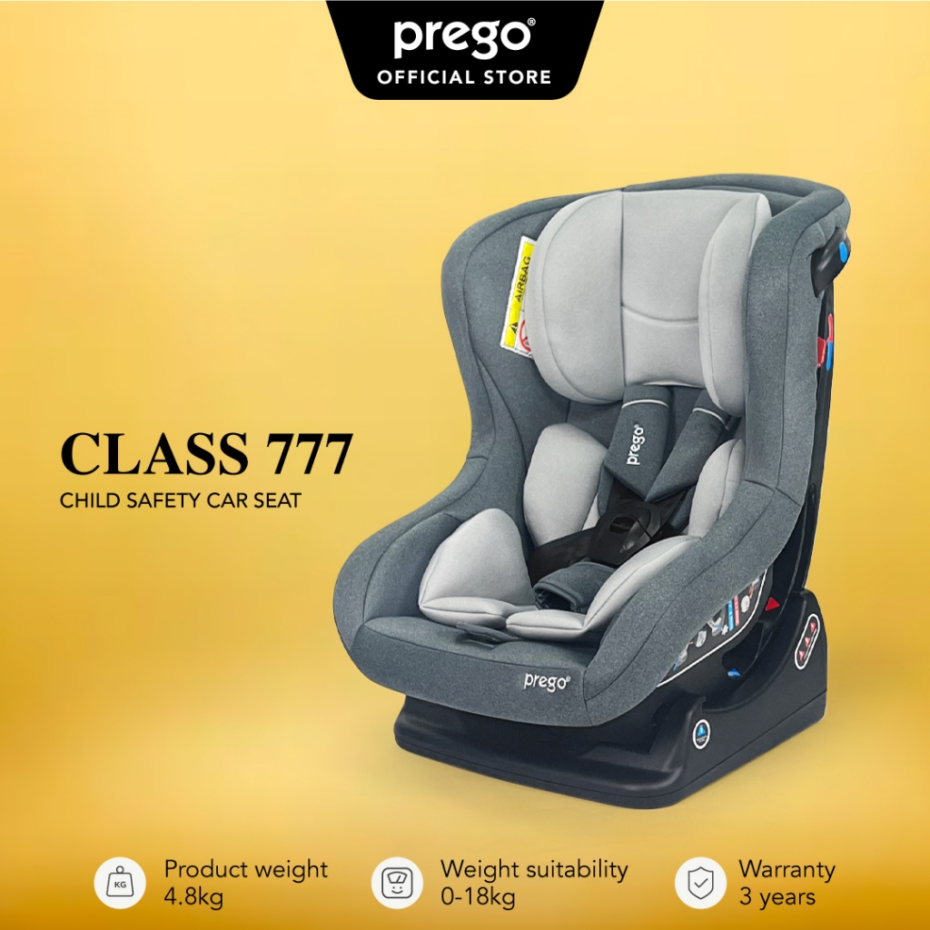 Prego Class Series 777 Child Safety Car Seat 0 18kg Shopee Malaysia