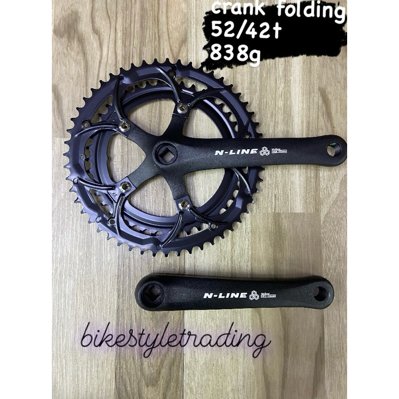 Crankset Mojo Fixie Bike MOJO Fixed Gear Chainring 50T 144 BCD