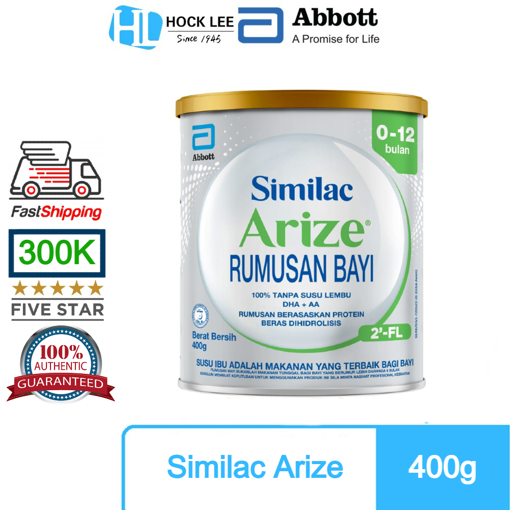 SIMILAC ARIZE 0-12 MONTHS 400G | Shopee Malaysia