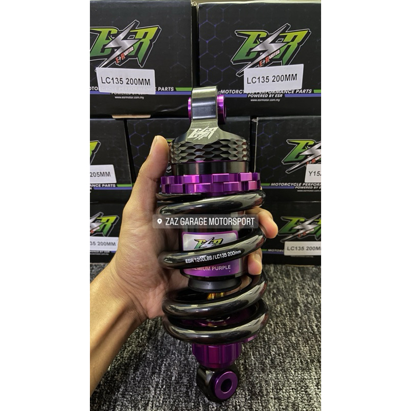 MONOSHOCK ESR NLK PERFORMENCE PURPLE LC135 200MM / Y15ZR 205MM RR150 ...