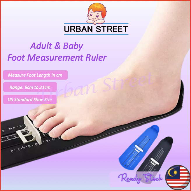 Adult & Kids Foot Measurement Device Shoe Size Measure Ruler Gauge Tool ...