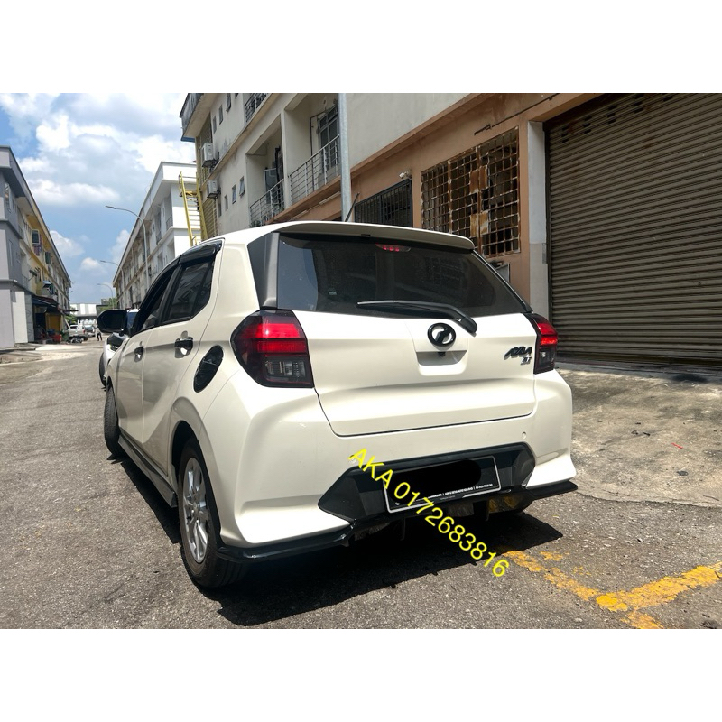 Perodua Axia 2023 Rear Diffuser With Paint | Shopee Malaysia