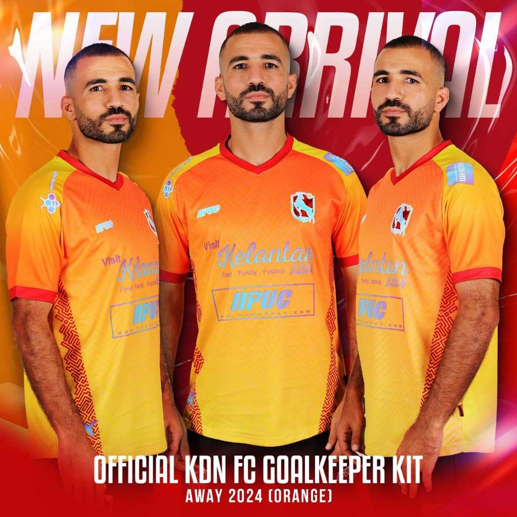 ( PUC ) KDNFC GK ORANGE / PINK , Goalkeeper kits puc sport x kelantan ...