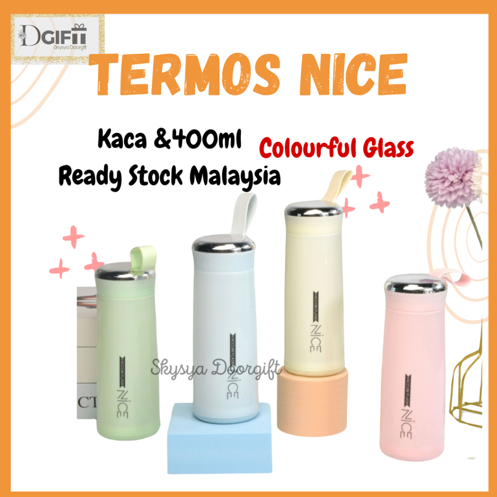 Nice Botol Air travel Tumbler thermos air water Bottle 400ml Termos ...