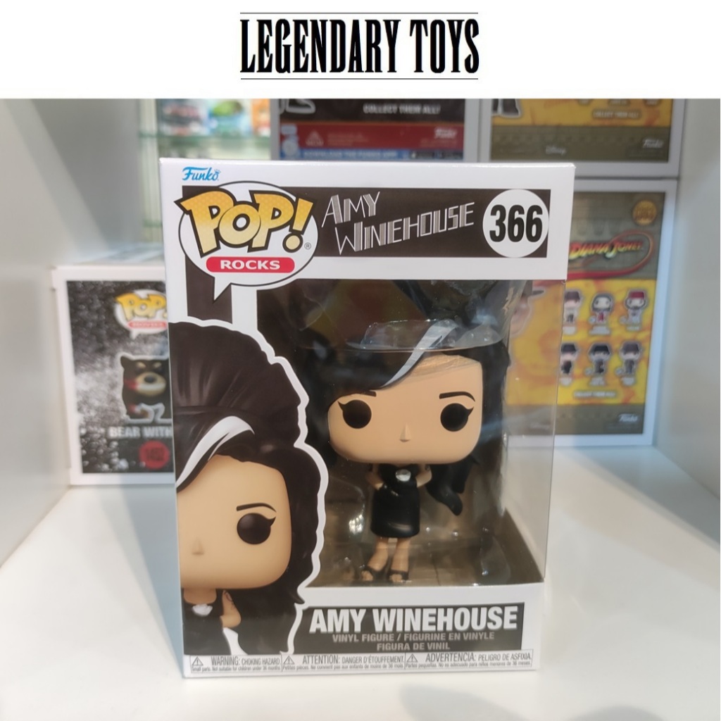 Funko Pop Rocks Amy Winehouse #366 - Vinyle Neuf Dans Sa Boîte Originale