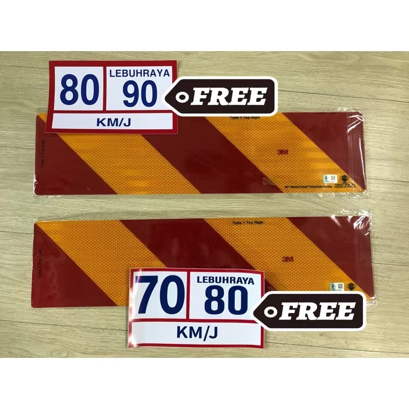 Puspakom Sirim sticker, JPJ sticker, sticker Lori, 3M diamond grade ...