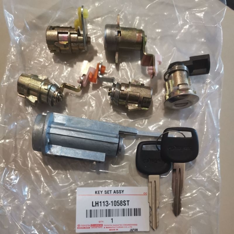 ORIGINAL TOYOTA HIACE LH113 KEY SET ASSY | Shopee Malaysia