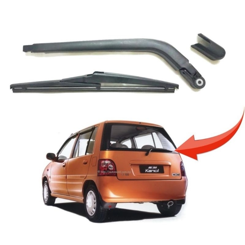 PERODUA KANCIL NEW REAR WIPER ARM WITH BLADE | Shopee Malaysia