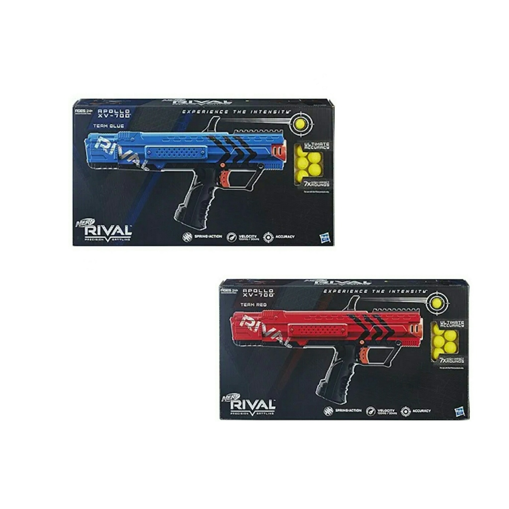 Nerf Rival Apollo XV-700 Toy Blaster (Blue/Red) | Shopee Malaysia