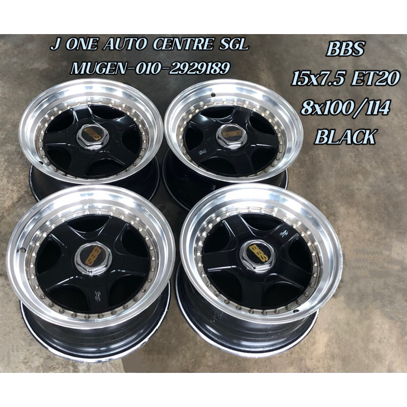 USED RIM 15 INCH BBS FOR VIOS MYVI ALZA SAGA BLM WAJA WIRA PERSONA ...
