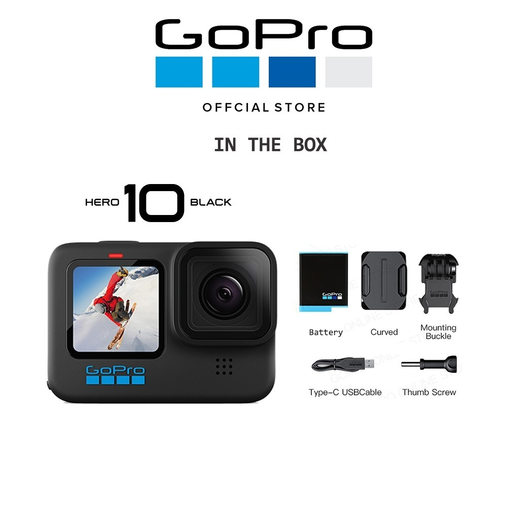 (READY STOCK) GoPro HERO10 Black Hero 10 waterproof action camera ...
