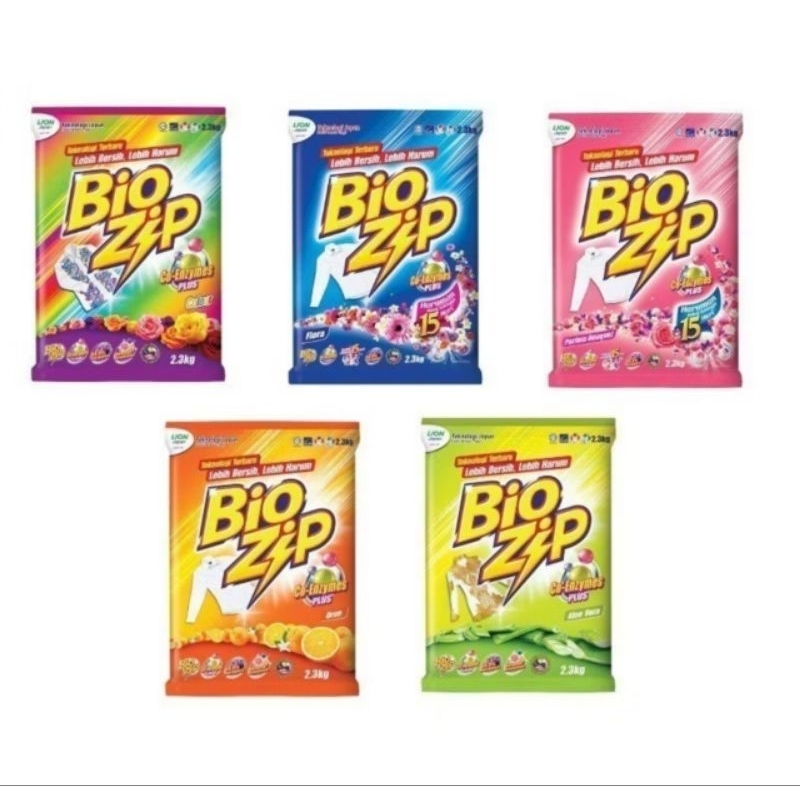 Bio Zip Powder Detergent 750g & 2.3kg | Shopee Malaysia