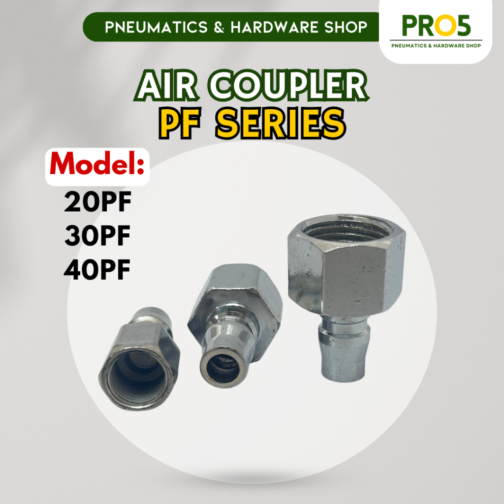 Air Coupler 20PF | 30PF | 40PF | Female Thread Quick Coupler Compressor ...