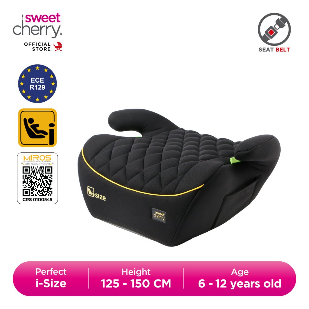 Sweet Cherry Perfect Backless Booster Car Seat Starlift i-Size Booster ...