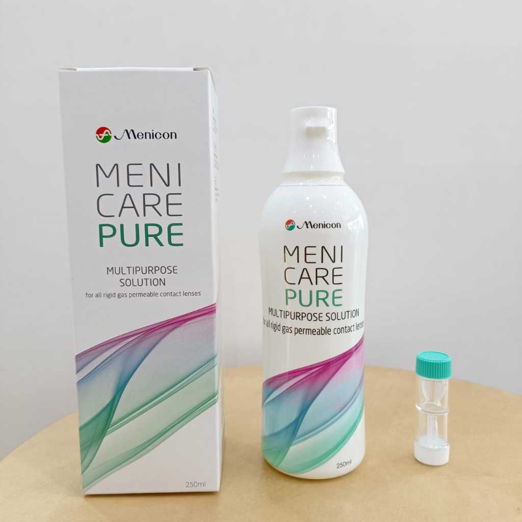 Menicon Menicare Pure (Multipurpose Solution for RGP Lenses) 250ml ...