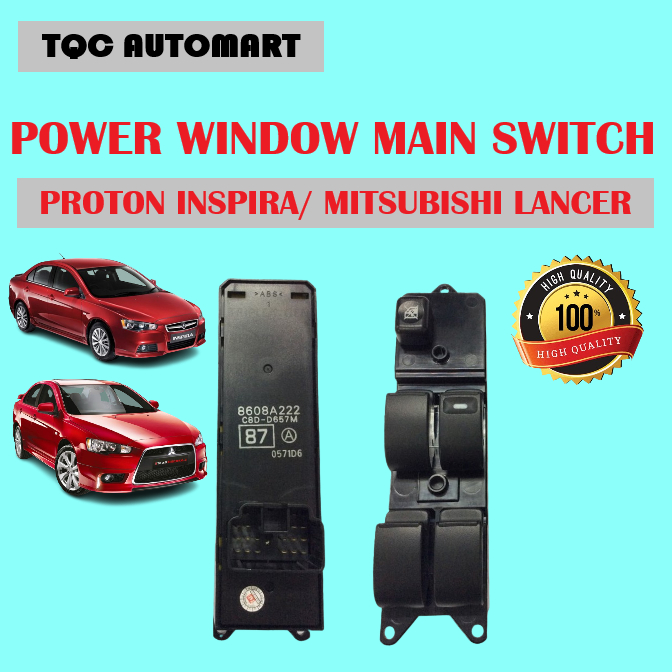 Proton Inspira Mitsubishi Lancer Main Switch Power Window Main Switch ...