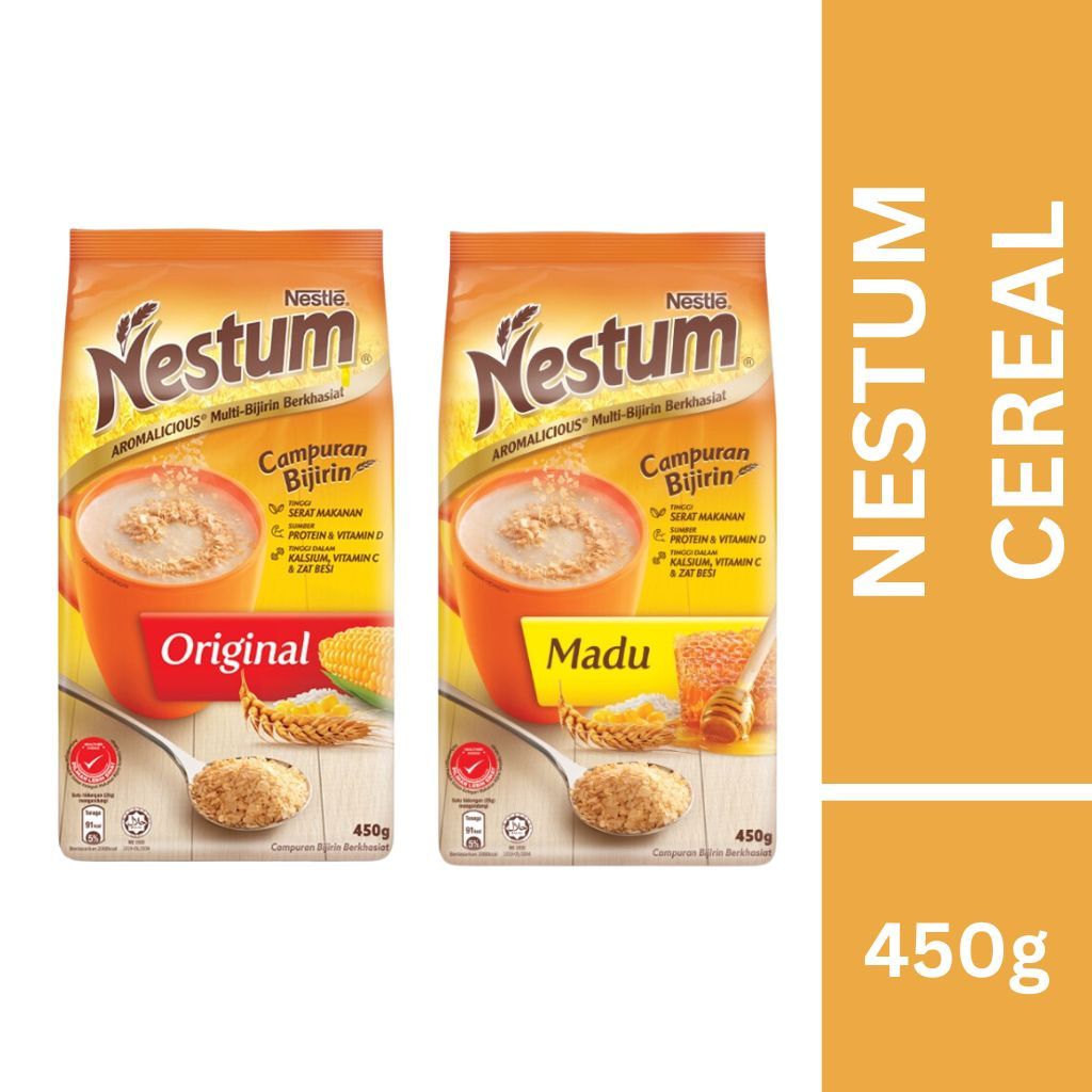 NESTLE Nestum All Family Cereal Original/Madu (450g) | Shopee Malaysia