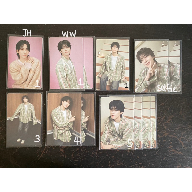 Seventeen 2024 caratland trading card jeonghan wonwoo woozi mingyu unit