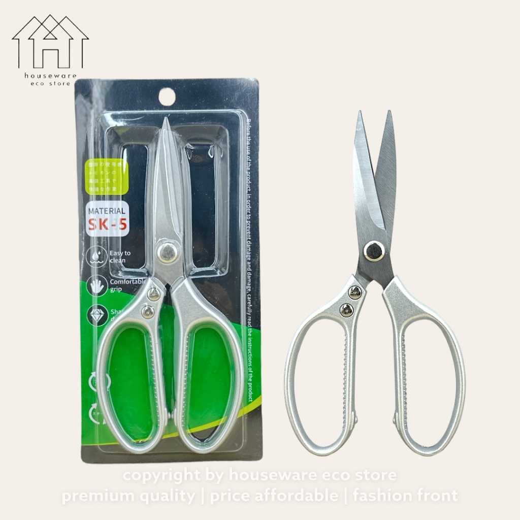 SK-5 Japan Imported Heavy Duty Kitchen Scissor Chicken Bone Fish ...