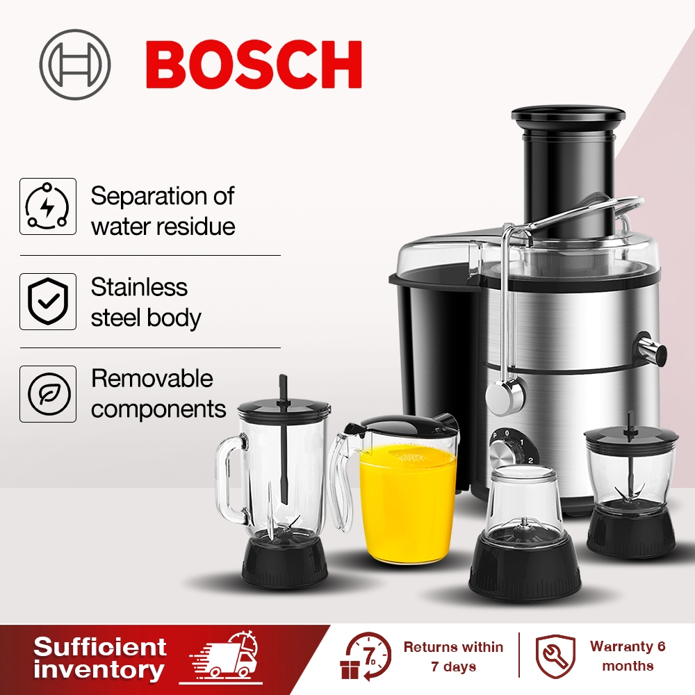 Bosch Slow Juicer Fruit blender Extra Large Feed Chute Powerful Ultra High Speed Centrifugal Juicer Machine Shopee Malaysia